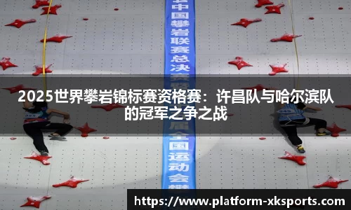 2025世界攀岩锦标赛资格赛：许昌队与哈尔滨队的冠军之争之战